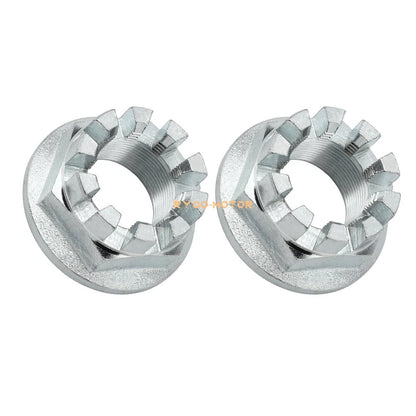 Rear Wheel Axle Nut with Pin for Honda Foreman 400 450 500 520