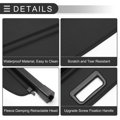 Retractable Cargo Cover for Jeep Grand Cherokee (2006-2010) Gloss Black