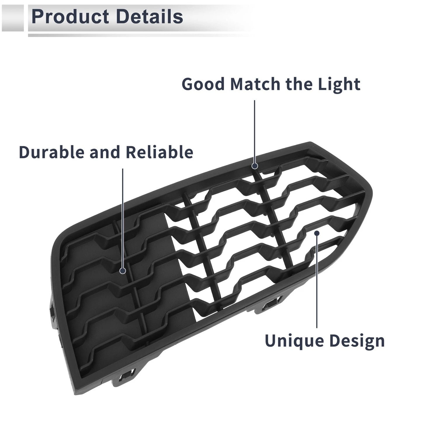 1pc Right Front Fog Light Grill for BMW 2 Series F22 (2012-2017)