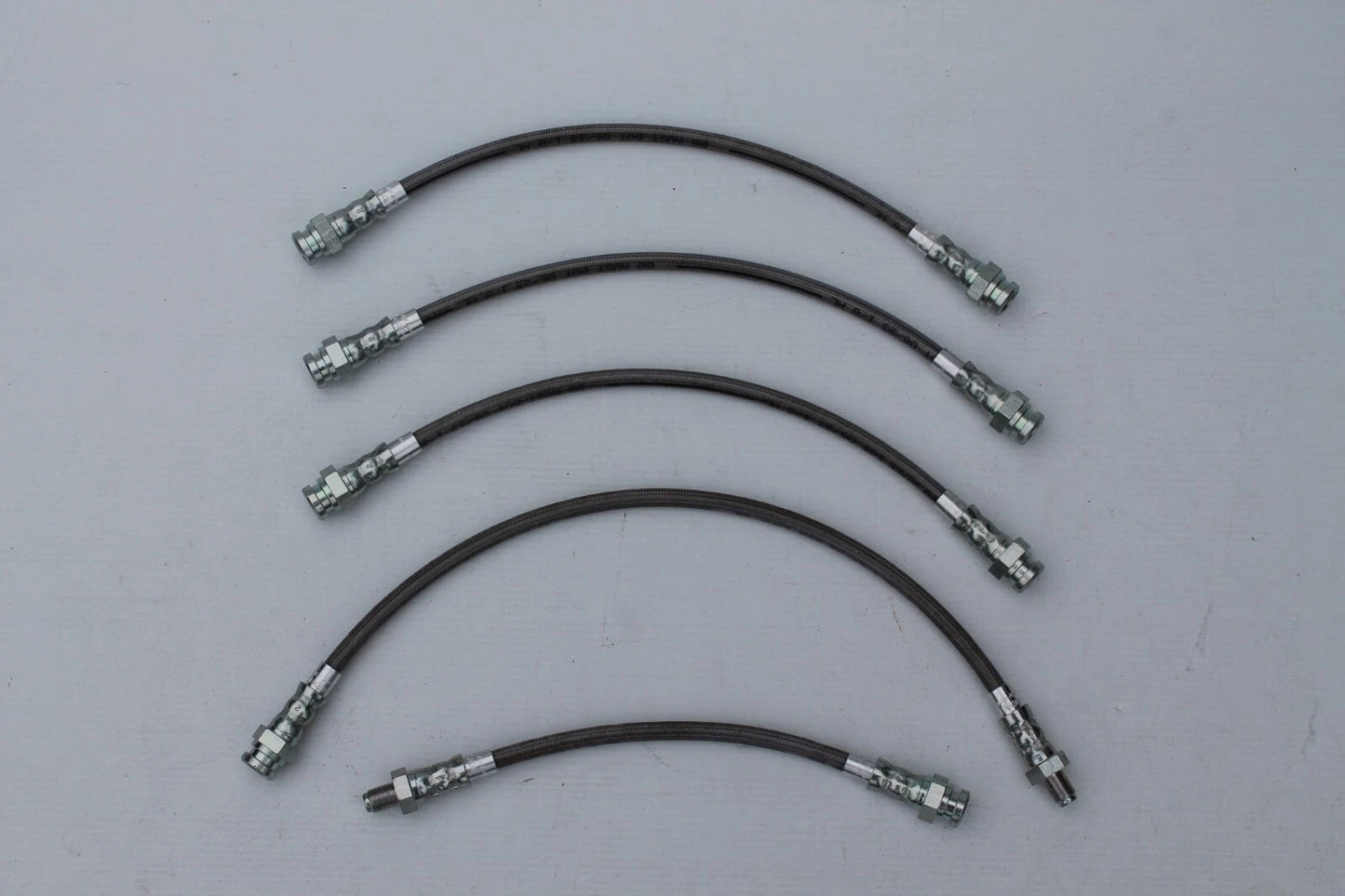 Braided Brake & Clutch Hose Set for Datsun 240K C110 (1973-1974)