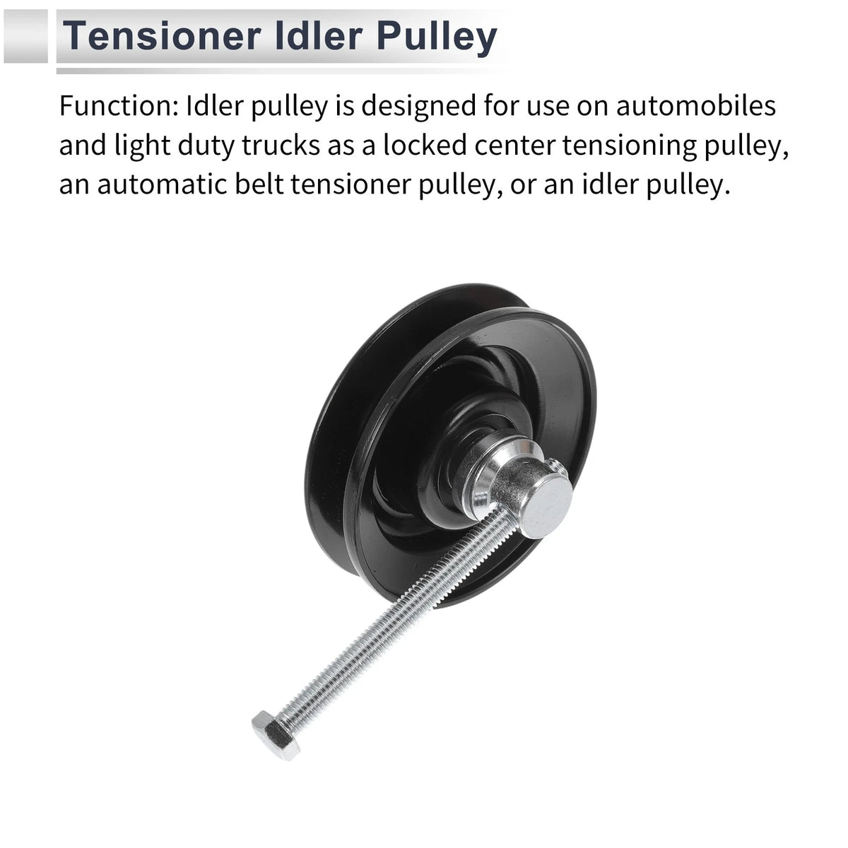 Drive Belt Idler Pulley for Toyota Pick Up (1982-1995) 1 Pc