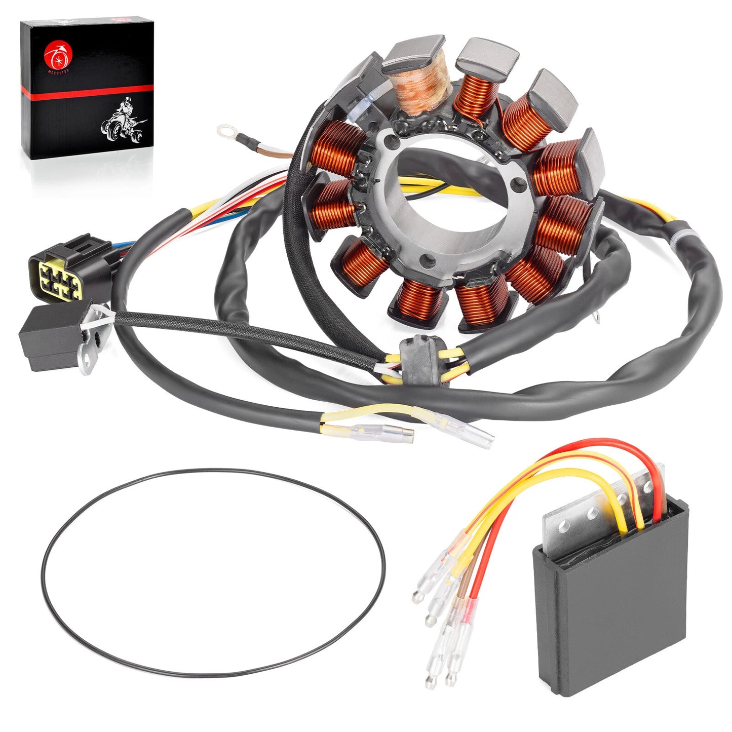 Stator W Reg Rectifier / 2x4/4x4 / Polaris Scrambler 500