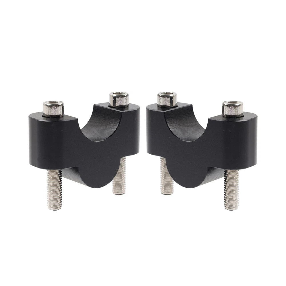 28mm Handlebar Risers Mount Clamp for Honda Suzuki Kawasaki Motorcycles