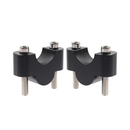 28mm Handlebar Risers Mount Clamp for Honda Suzuki Kawasaki Motorcycles
