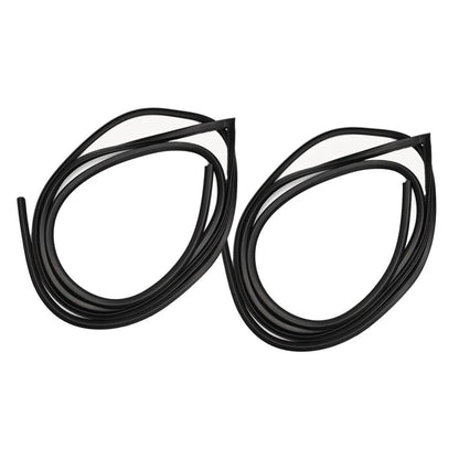 Door Rubber Weatherstrip Seal L+R Fits Datsun Bluebird 510 2D Sedan 1967-72 D06