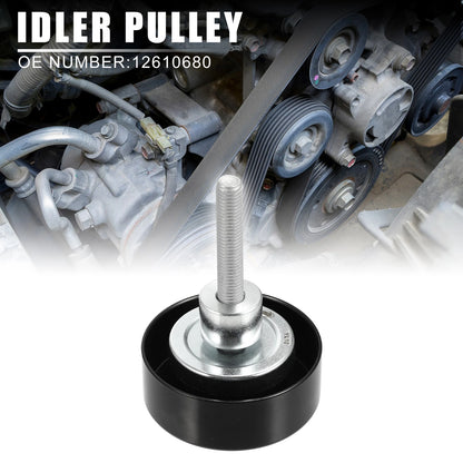 Car Drive Belt Idler Pulley for Buick Enclave, Chevrolet, GMC