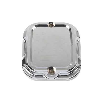 Chrome Front Brake Master Cylinder Cover Cap for Harley Touring Softail Dyna XL