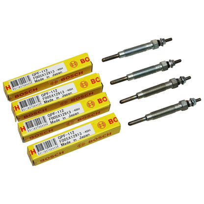 4x 2.3L Diesel Glow Plugs for Pajero NA NB NC (1983-1986)