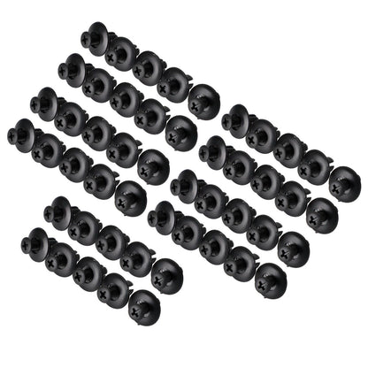 50 x 8mm Mounting Fairing Clips for Motorcycle, Car, Scooter, ATV