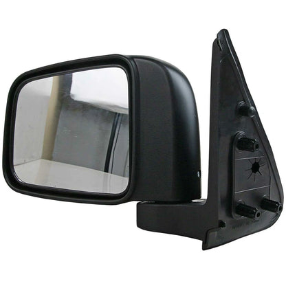 Left Black Manual Door Mirror for Nissan Patrol GU Y61 (1997-2004)