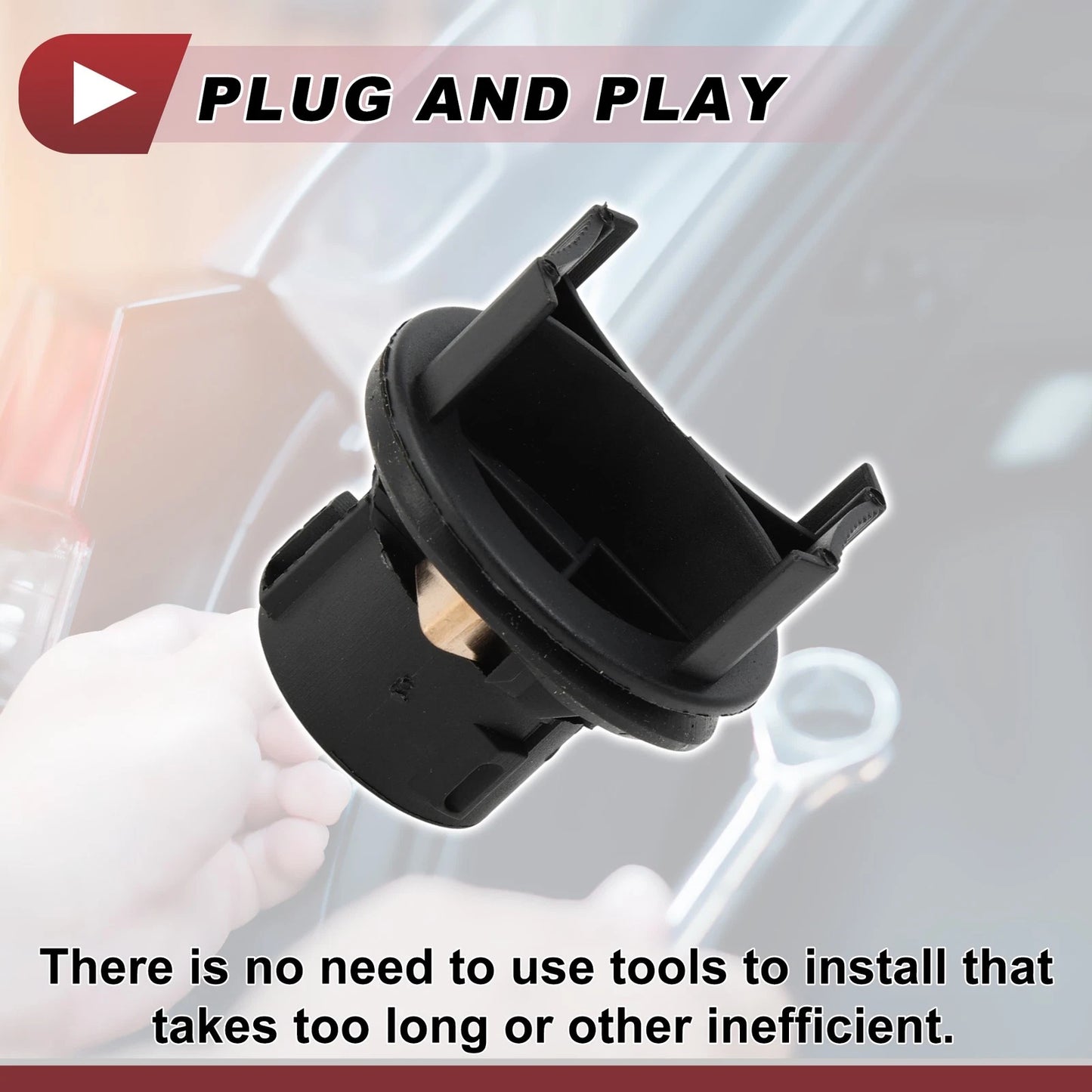 Indicator Light Socket for Ford C-Max, Focus Mk2, Fiesta Mk5 (2006-2013)