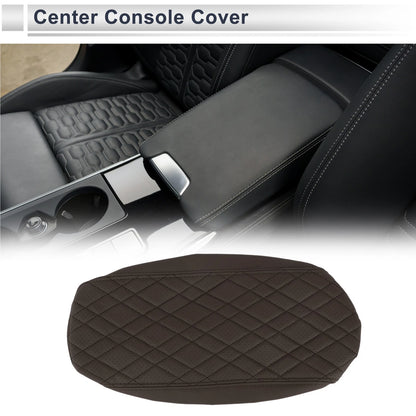 Car Center Console Cover for BMW X3 Deep Brown (2011-2017) 1 x Pc