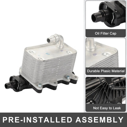 Engine Oil Cooler Filter Housing for BMW 5 6 7 Series (2001-2019)