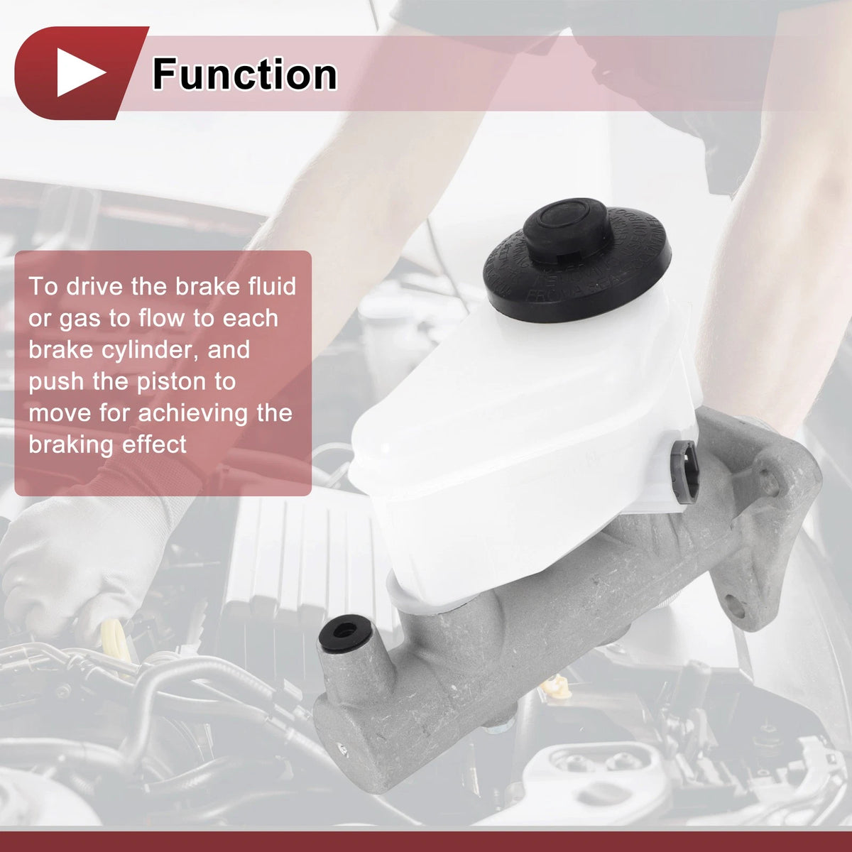 Brake Master Cylinder w/ Reservoir for Toyota Corolla (1992-2002)