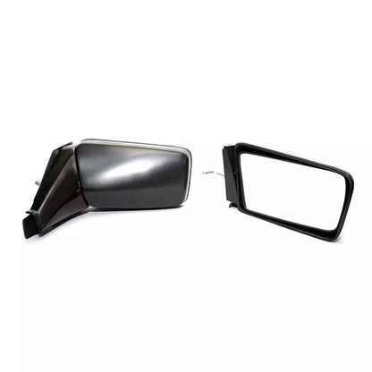 Black Door Mirror Set for Nissan Datsun Sunny Sentra Sedan 1985-1991