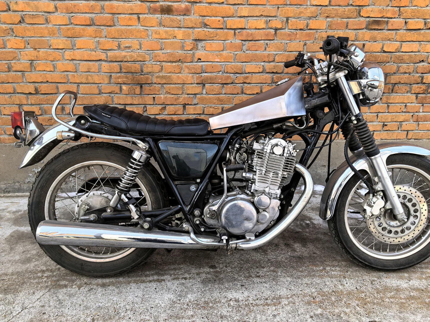 Fuel Tank for Yamaha SR400 SR500 (Unpainted) (1976-2023)