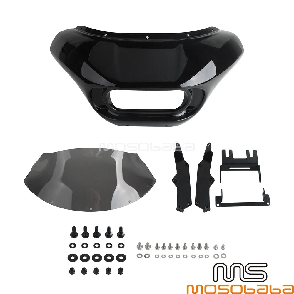 9" Windshield Headlight Fairing for Harley Softail Fat Bob FXFB (2018)