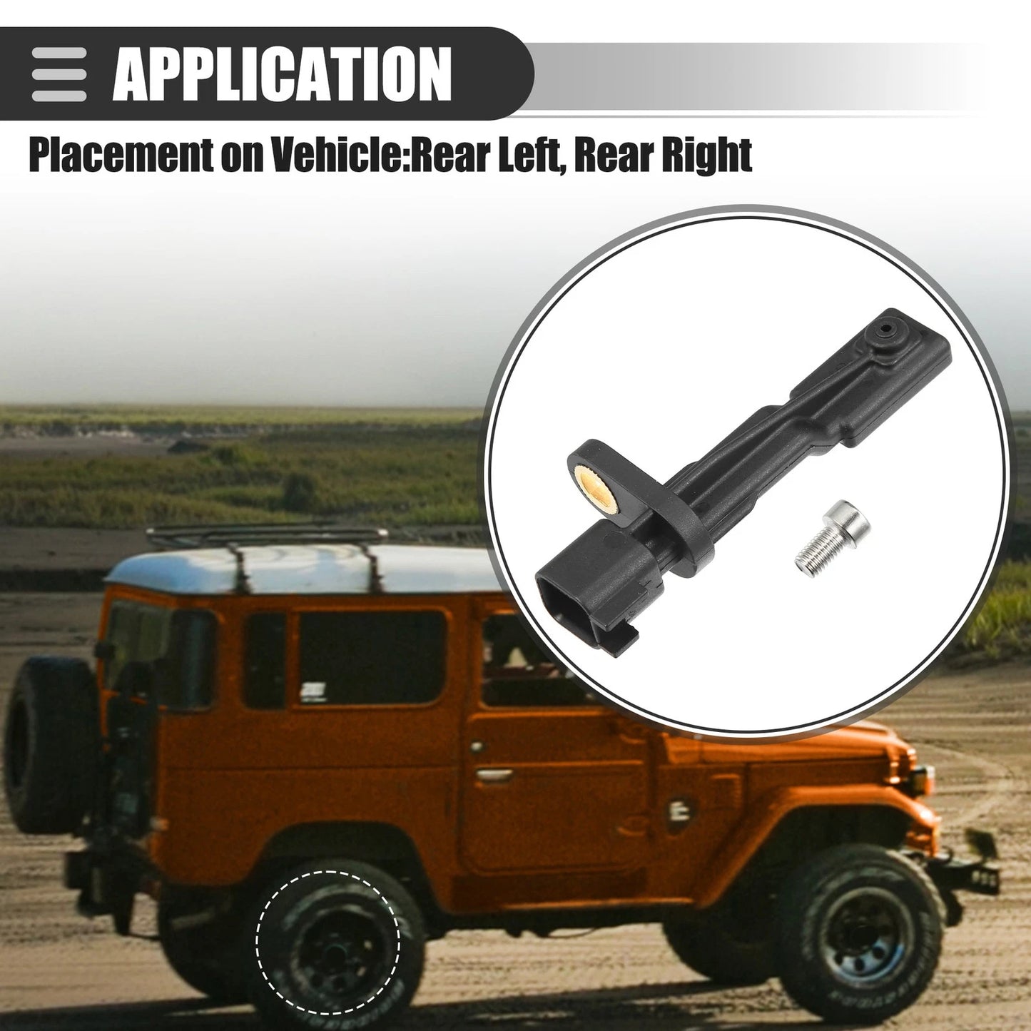 ABS Wheel Speed Sensor for Dodge Nitro, Jeep Wrangler (2007-2018)