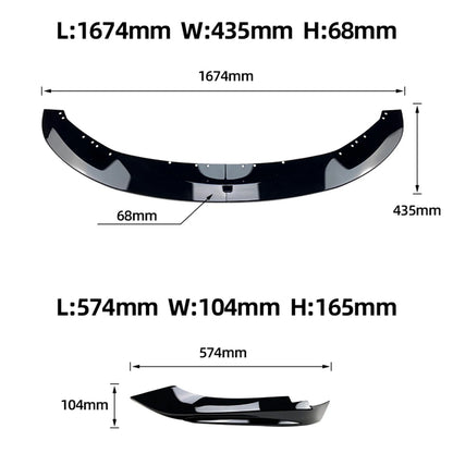 Front Spoiler Lip for BMW F32 F33 F36 M Sport (2014-2020)