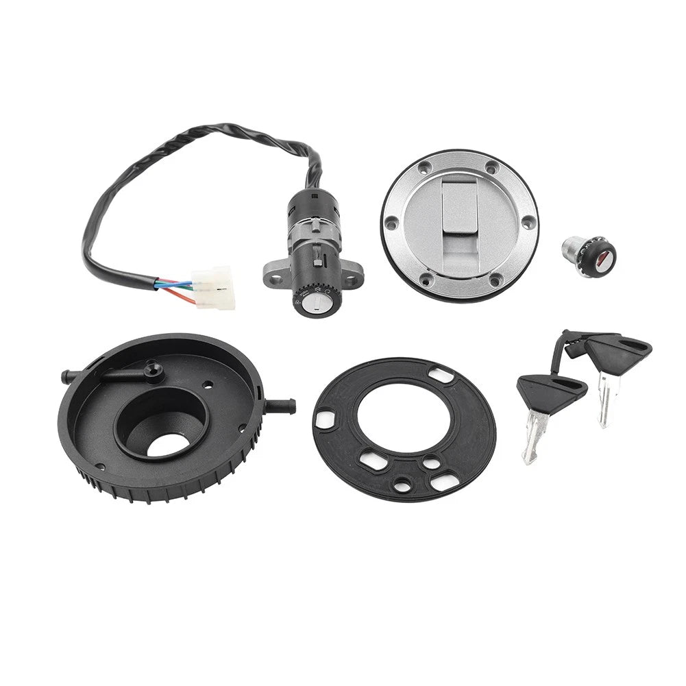 Ignition Switch Fuel Gas Cap Seat Lock Set for Aprilia CR150 GPR125/150/250R