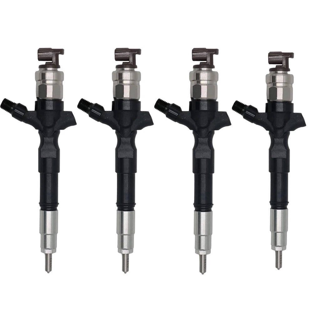 4PCS Diesel Fuel Injectors for Toyota Prado KDJ150R KDJ150L (2009-2017)