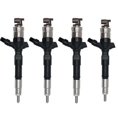 4PCS Diesel Fuel Injectors for Toyota Prado KDJ150R KDJ150L (2009-2017)