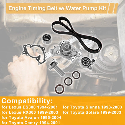 Timing Belt Water Pump Kit for Lexus ES300 (1994–2001)
