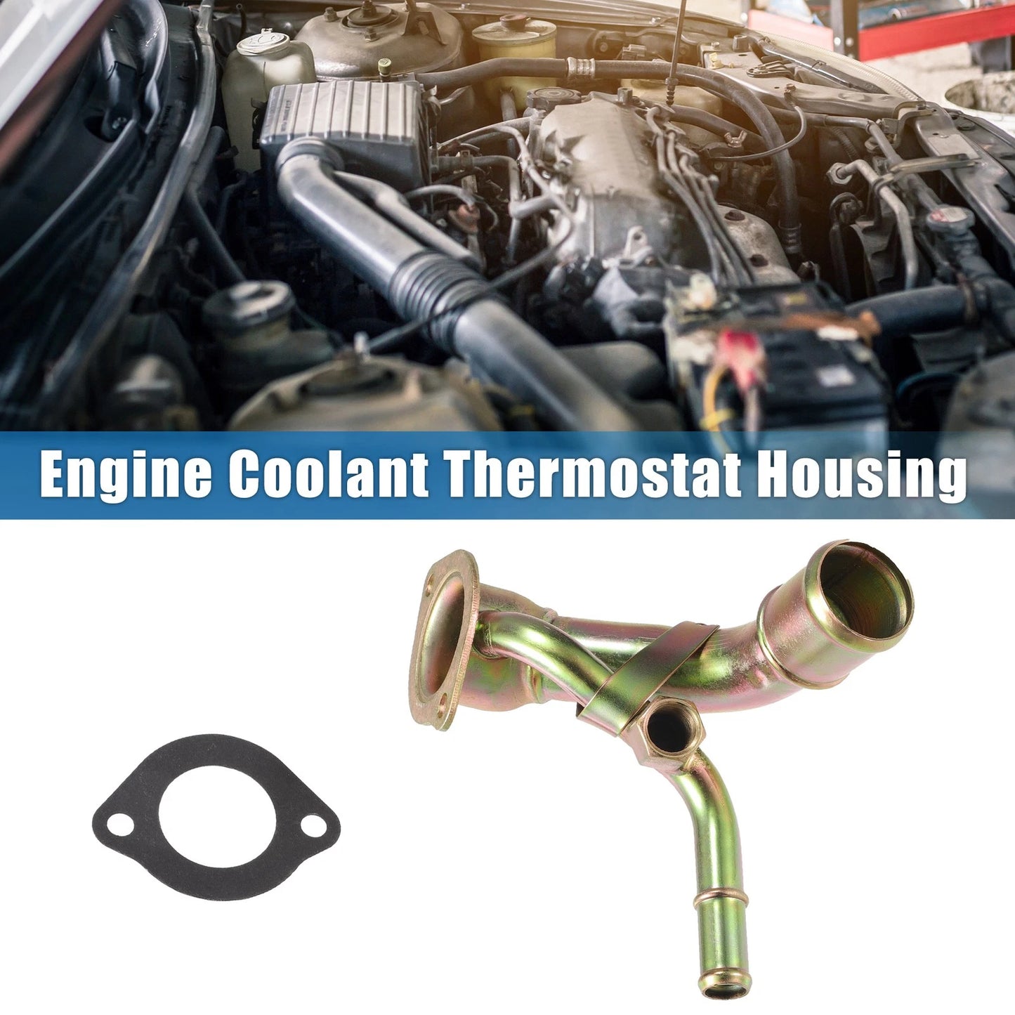 Engine Coolant Thermostat Housing for Mazda B2300 (1994-1997)