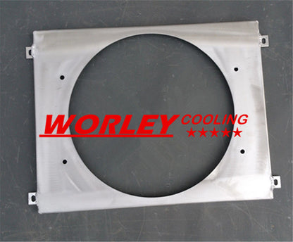 Aluminum Shroud + Fan for LandCruiser 75 Series 2H 4.0 Diesel (1985-1992)