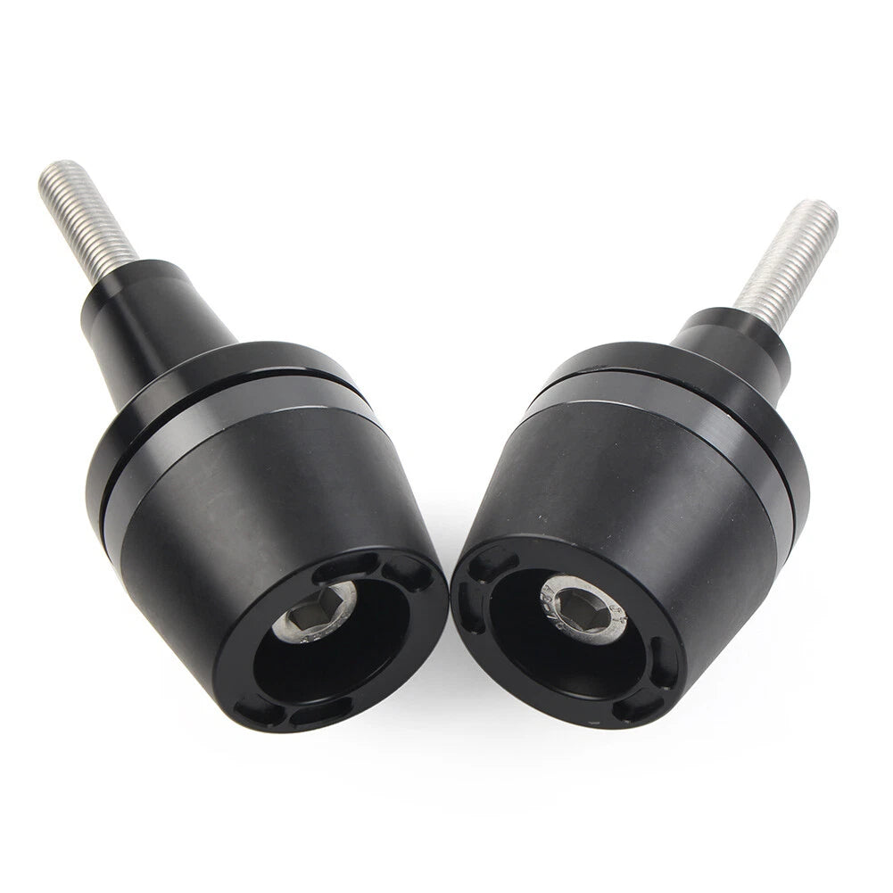 Black Frame Sliders Crash Protectors for Yamaha Suzuki Honda Kawasaki Universal