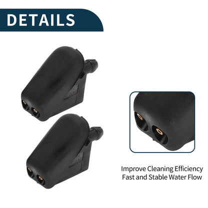 Front Windshield Washer Nozzles  for Mini Cooper Hatchback (2002-2023)