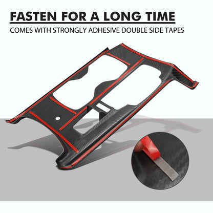 Carbon Fiber Interior Gear Shift Panel Cover for Honda Accord (2018-2022)