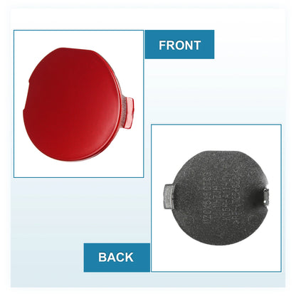 Red Front Bumper Tow Hook Cover for Mazda CX-5 (2017-2021)