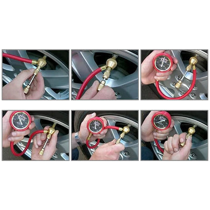 Tire Deflator Kit 0-75 PSI for Offroad Vehicles