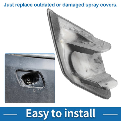 Front Right Washer Nozzle Cover for BMW 428i (2014-2016) Gray