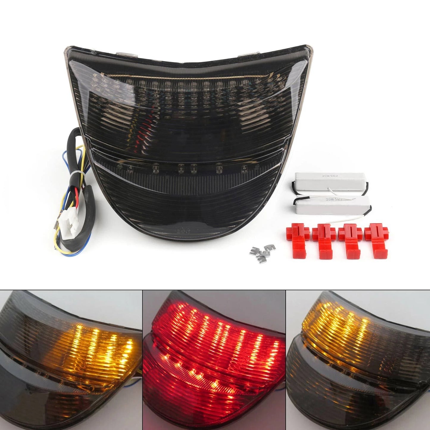 TailLight Turn Signals for Honda CBR 954 (2002-2003) Smoke