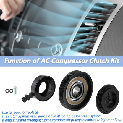 AC Compressor Clutch Kit for Dodge Nitro 2009-2011 Jeep Liberty (2009-2011)