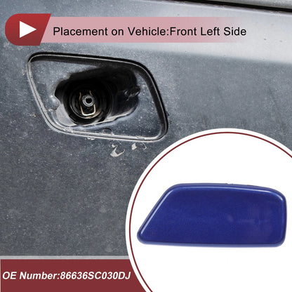 Front Left Washer Nozzle Cover for Subaru Forester (2009-2012) Blue