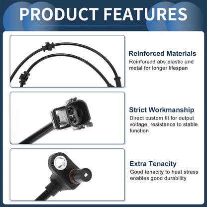 ABS Wheel Speed Sensor for Dodge Ram 2500 Front