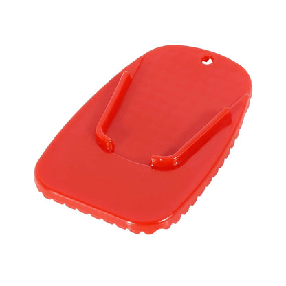 Kickstand Pad Support Plate for Motorcycle Red