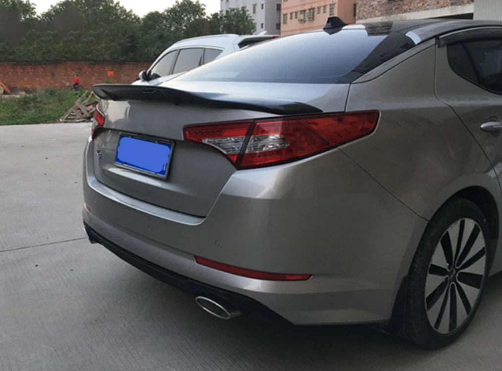 Glossy Black R Style Rear Trunk Spoiler for 2011-2013 Kia K5 Optima Sedan