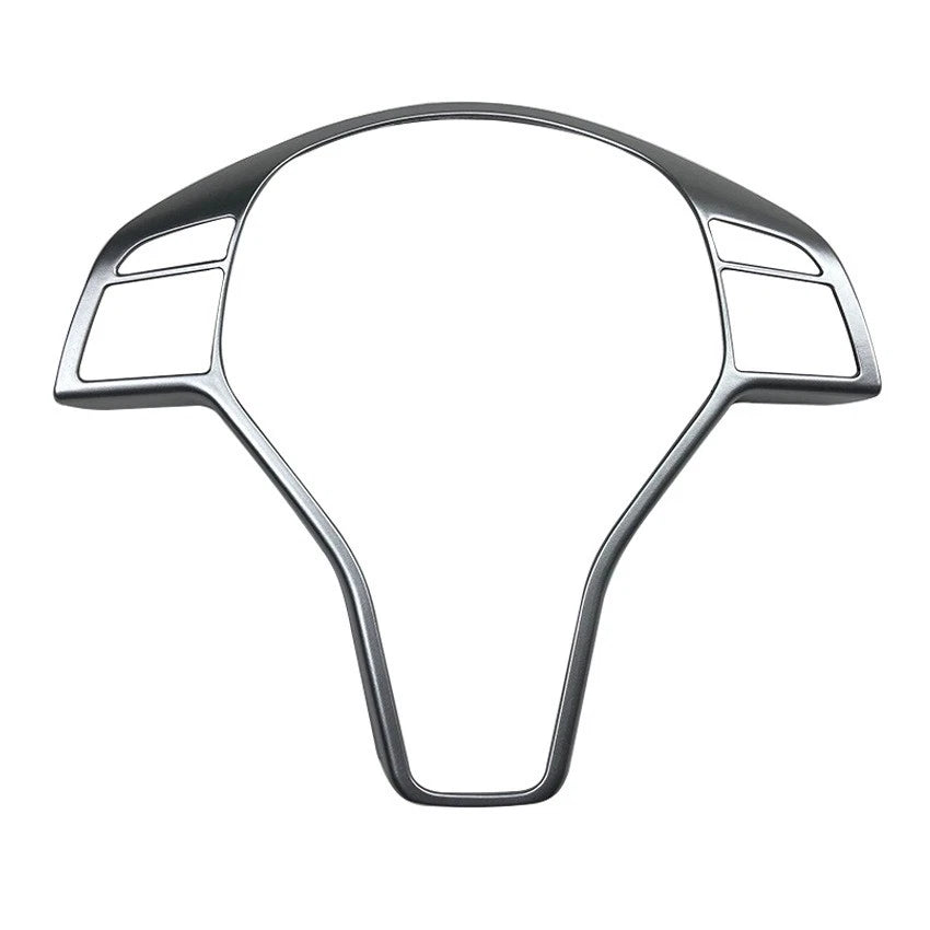 1X Chrome Steering Wheel Trim Cover for Mercedes Benz C-Class