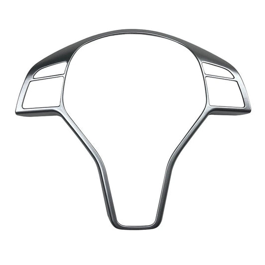 1X Chrome Steering Wheel Trim Cover for Mercedes Benz C-Class