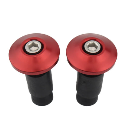 7/8'' Handlebar Grips Caps for Motorcycle Dirt Bike - Red