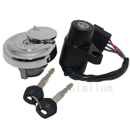 Ignition Key Switch Lock Set for Kawasaki VN900 Vulcan 900 Classic (07-22)