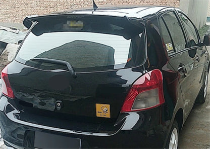 Factory Style Spoiler Wing ABS Black for Toyota Yaris Hatchback 2006-2011