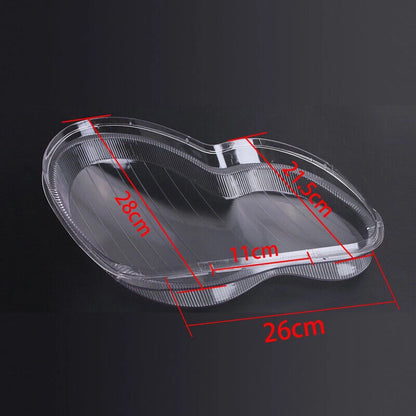 Left Headlight Lens Cover for Mercedes Benz C-Class W203 (2001-2007)