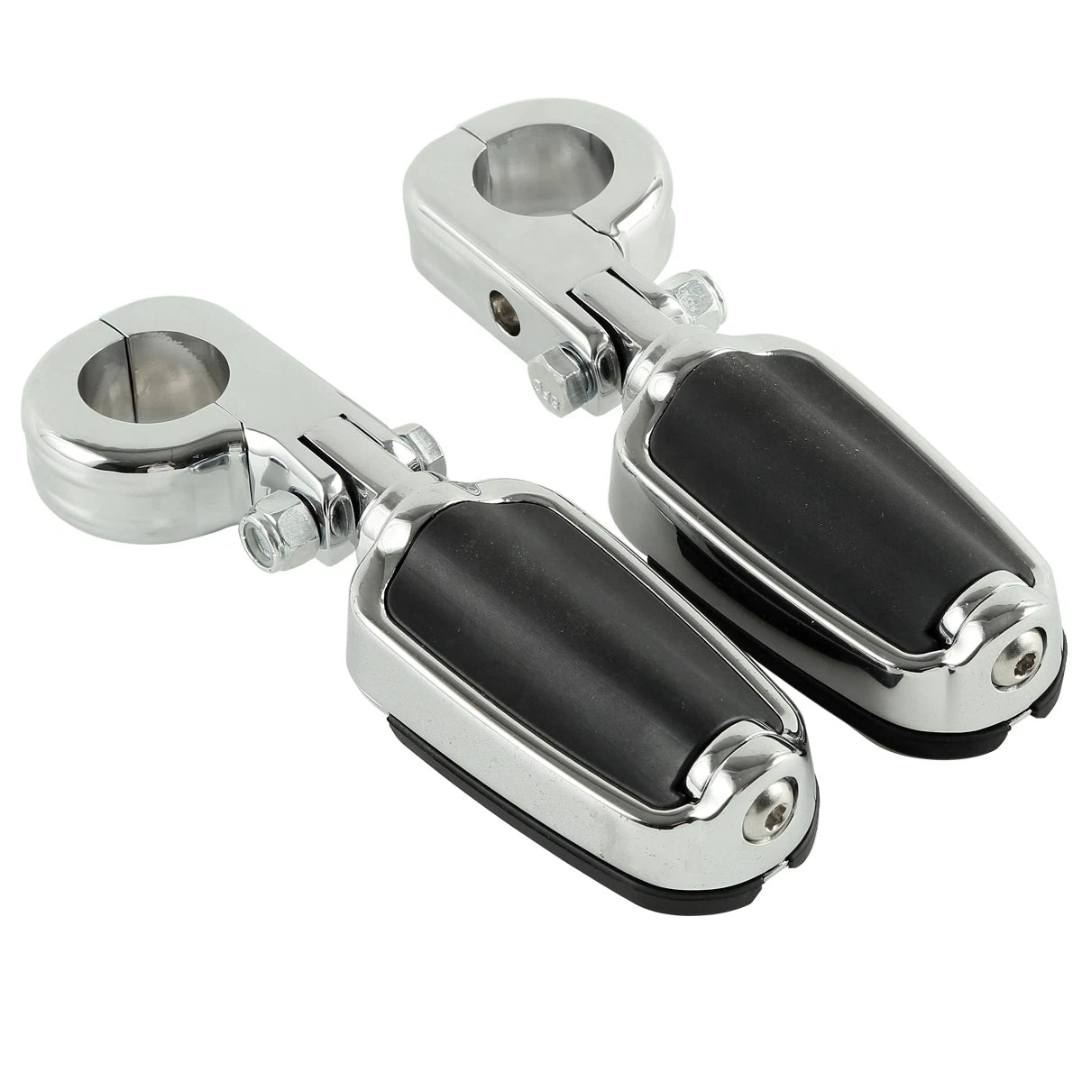 Engine Guard 1 1/4" Footrests Pegs Mount for Harley Softail Slipstream