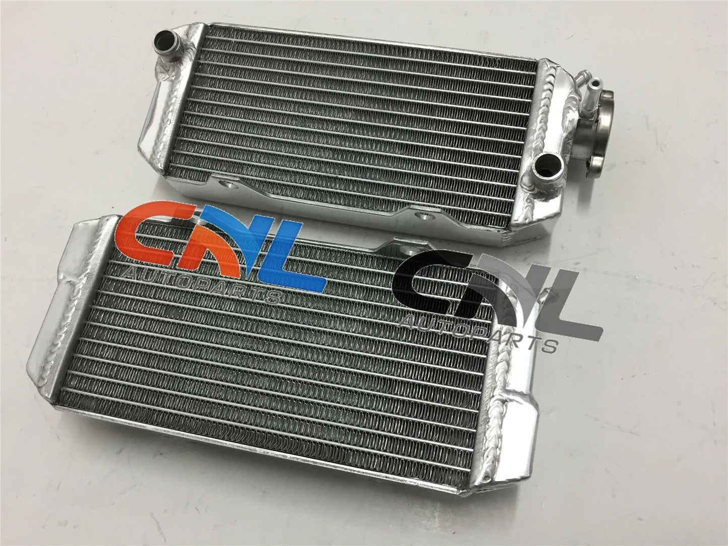 L&R Aluminum Radiator + RED Hose for Honda ATC250R (1985-1986)