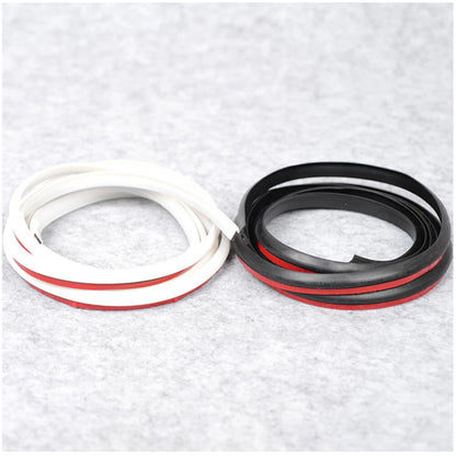 5M Slanted T-Type Rubber Gasket Weatherstrip for Car Side Sills & Headlights